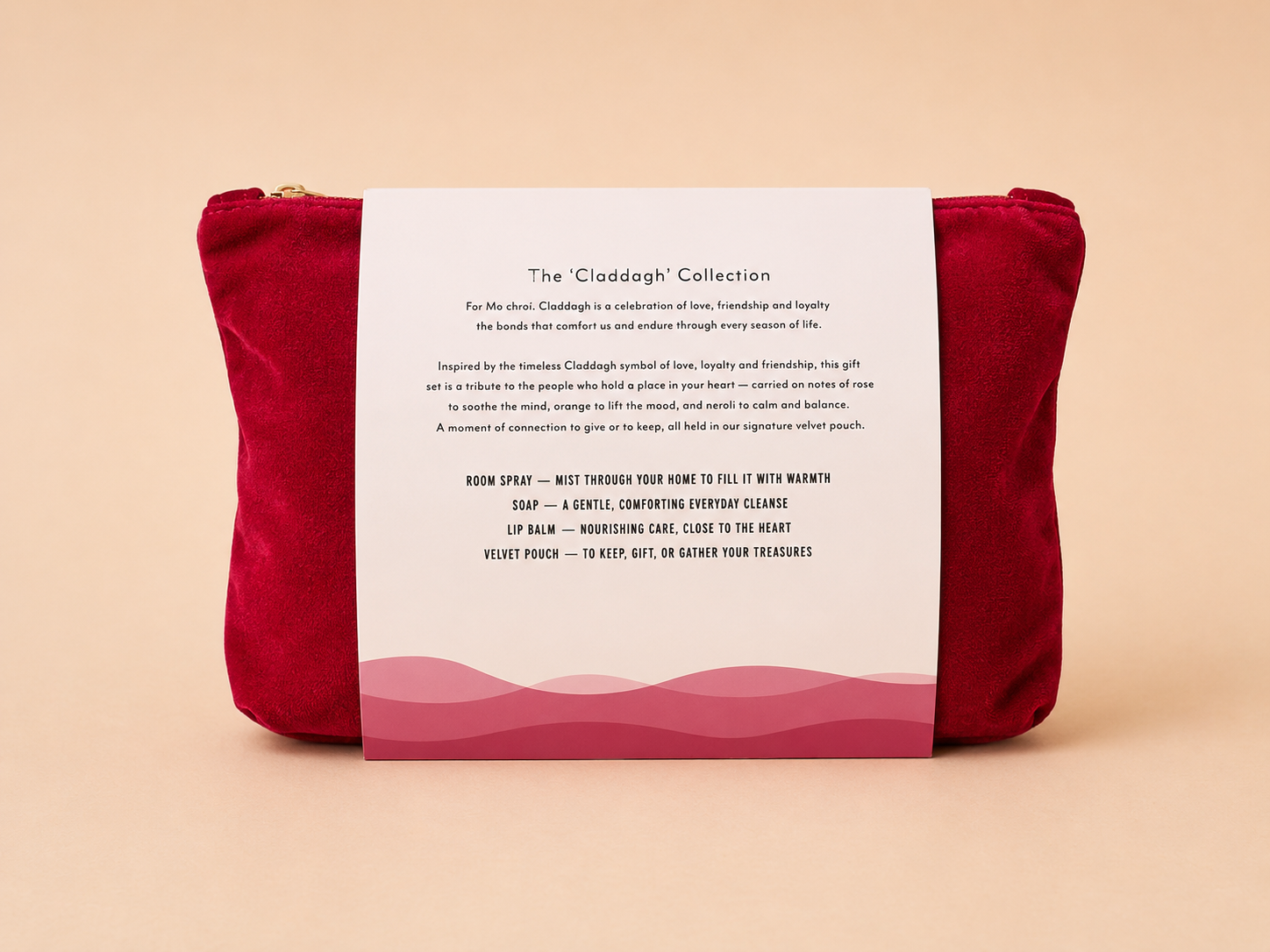 Claddagh Wellbeing Pouch - * PRE ORDER FOR END OF SEPT*