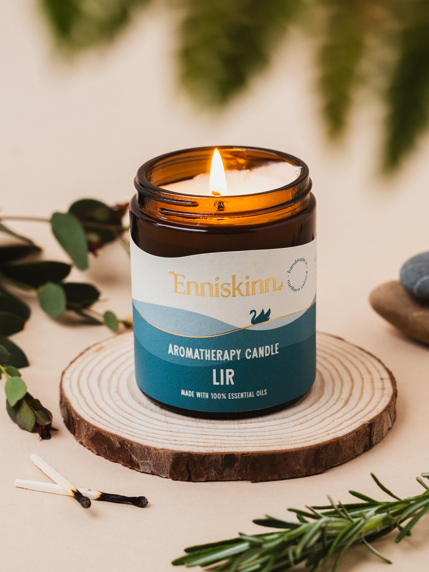 Lir Aromatherapy Candle - 100% essential Oils
