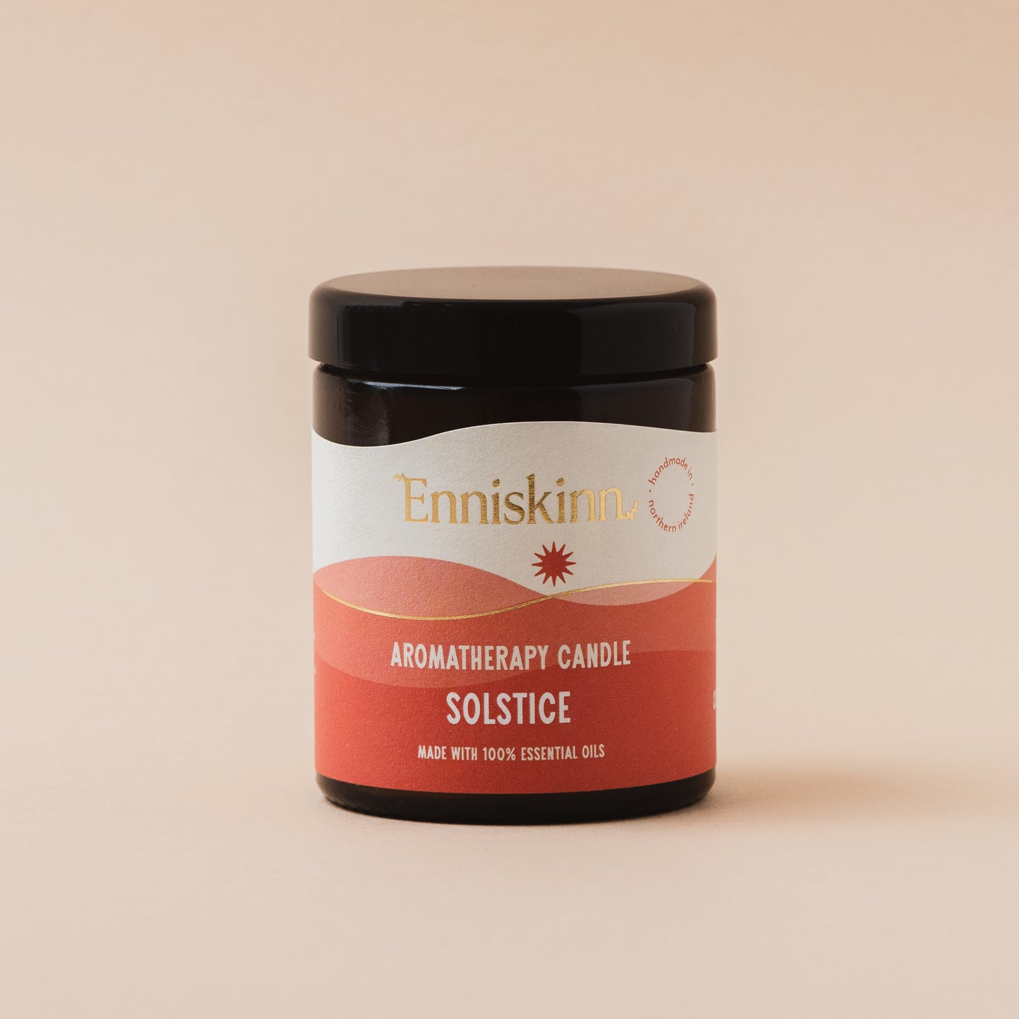 Aromatherapy Candle - 100% essential oils - Solstice