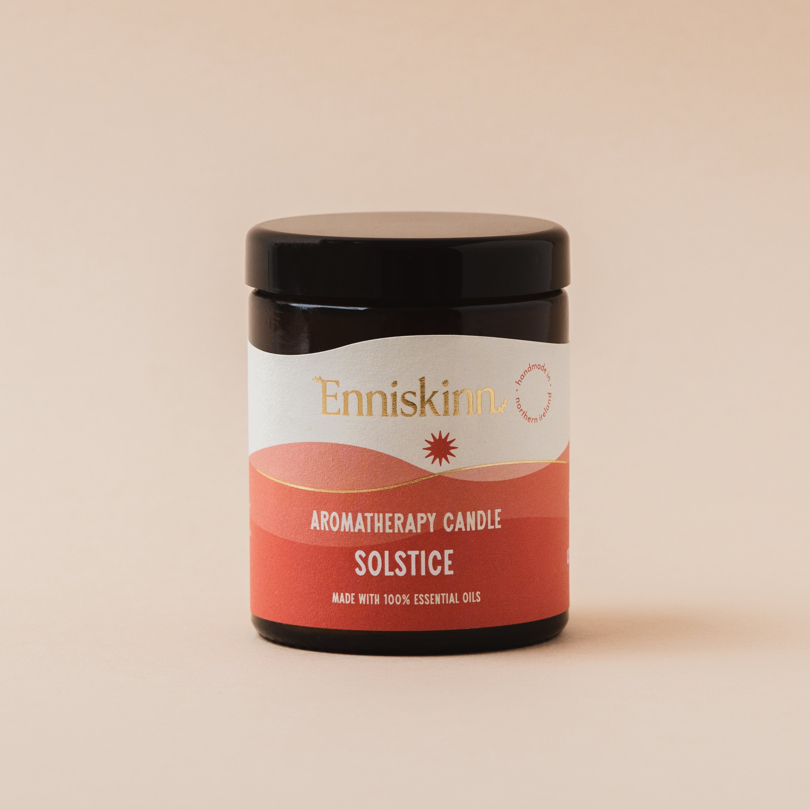 Aromatherapy Candle - 100% essential oils - Solstice