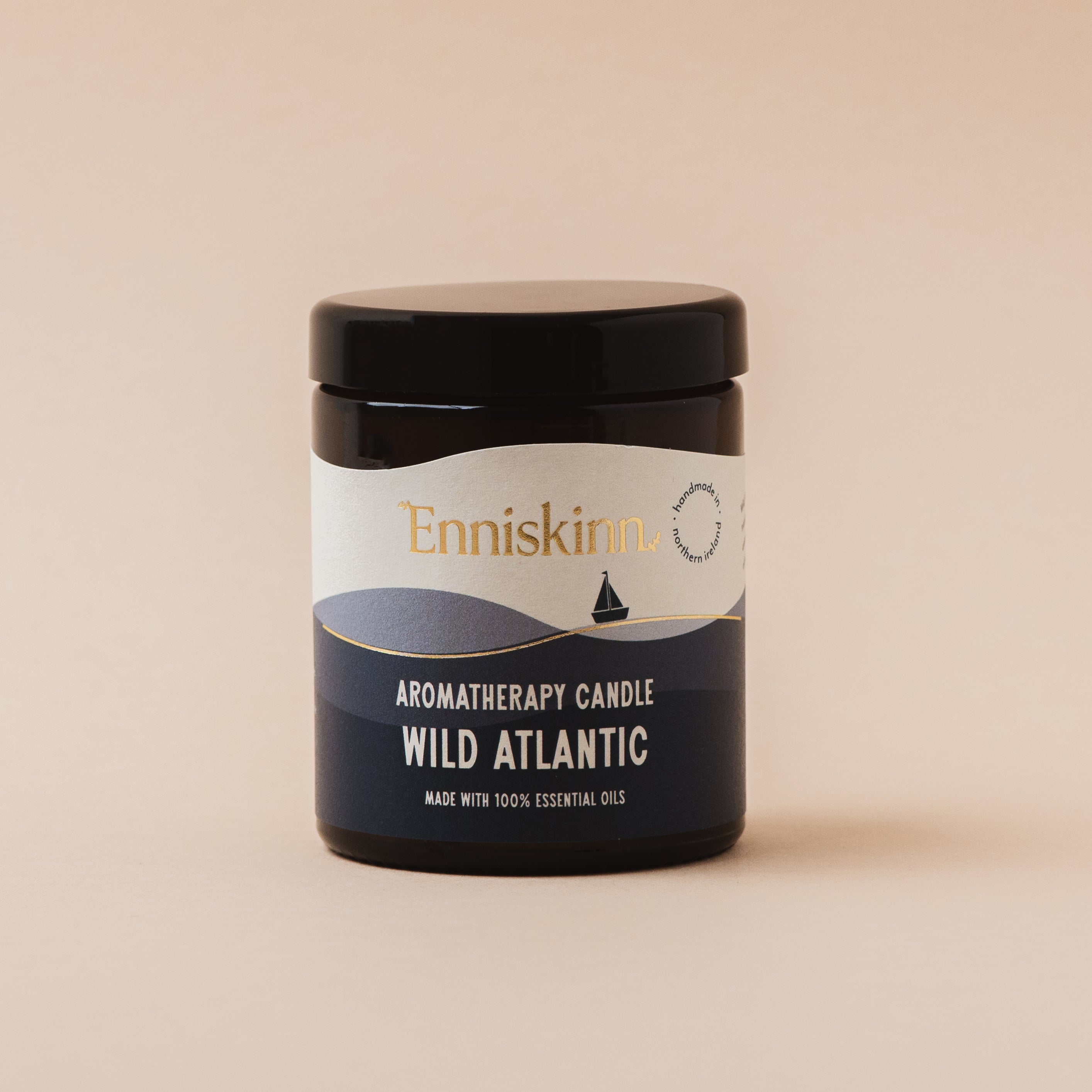 Aromatherapy Candle - 100% essential oils - Wild Atlantic