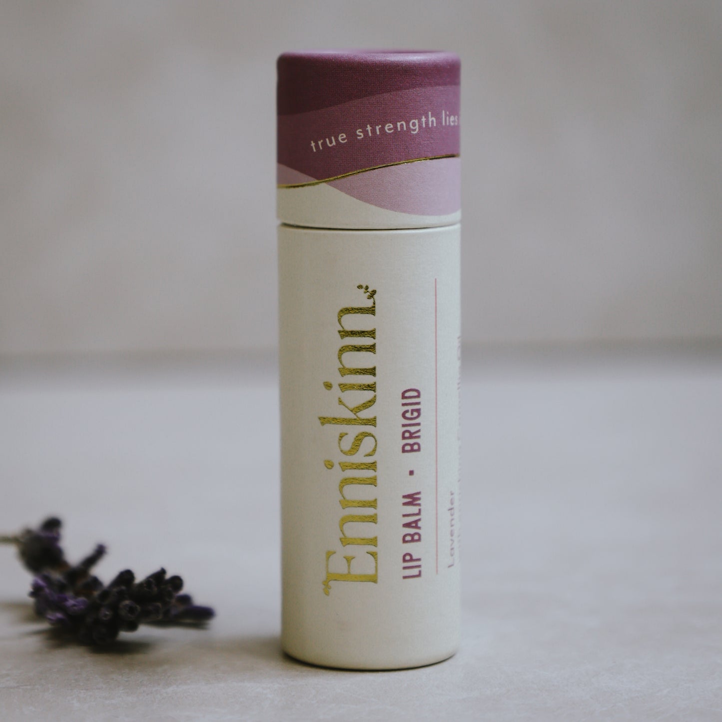 All-Natural Lipbalm - Lavender - Brigid