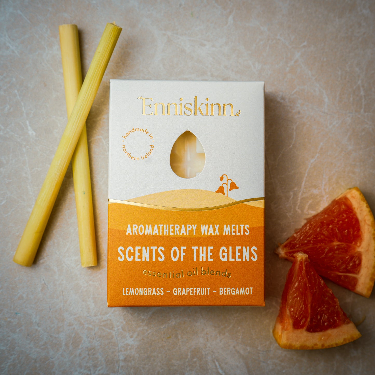 Scents of the Glens - Lemongrass and Grapefruit - All Natural Wax Melt