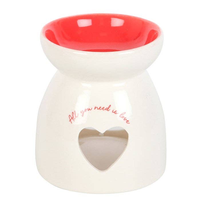 All You Need is Love Valentine's Day Heart Oil Burner