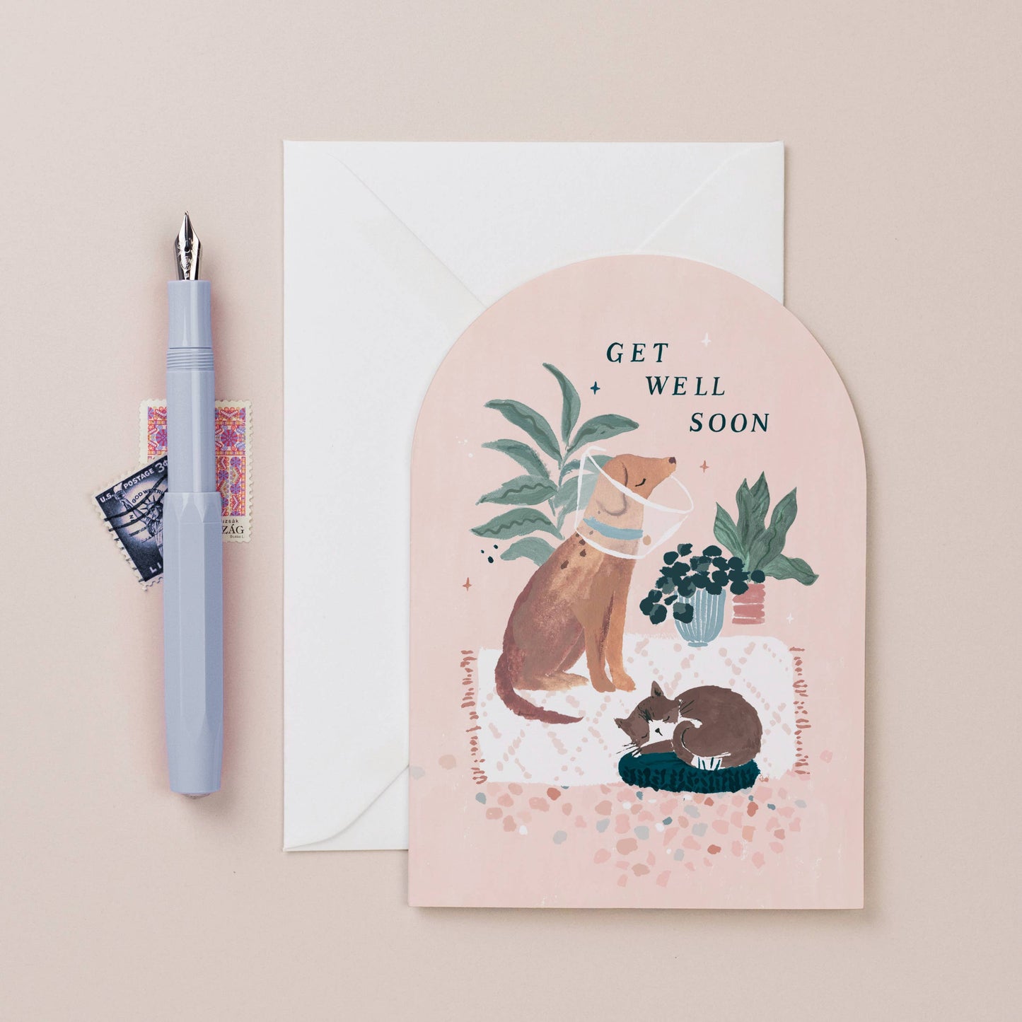 Cat and Dog Get Well Soon Card | Get Well Soon Cards | Cards