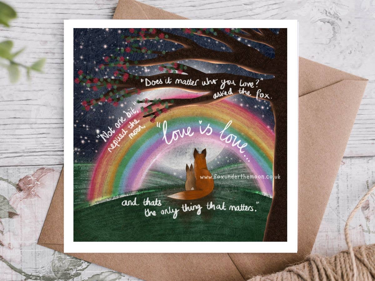 Greeting Card - Love is Love