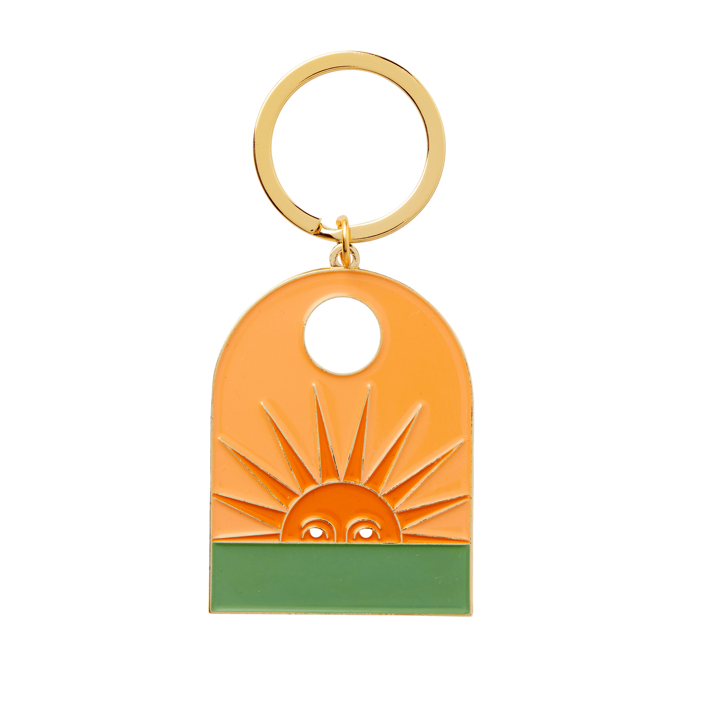 Setting Sun Keychain