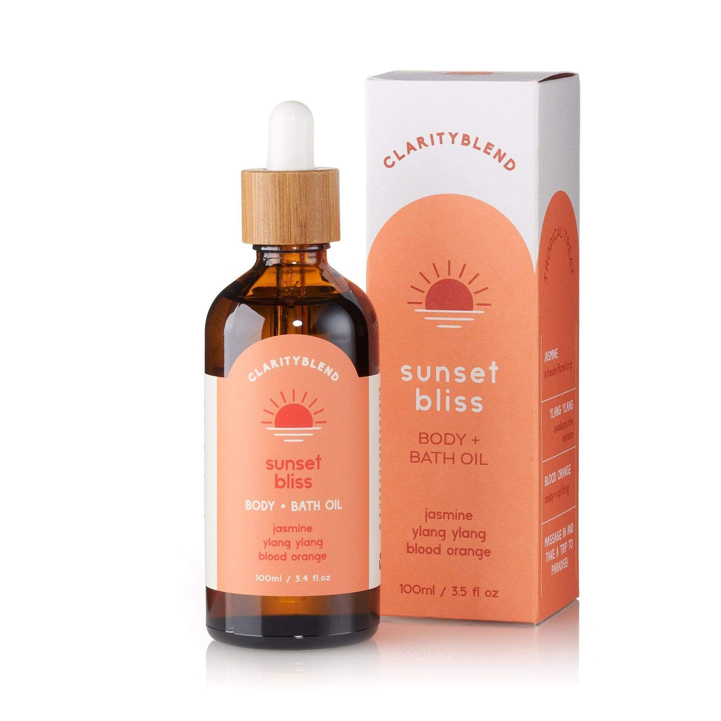 Sunset Bliss Aromatherapy Body & Bath Oil