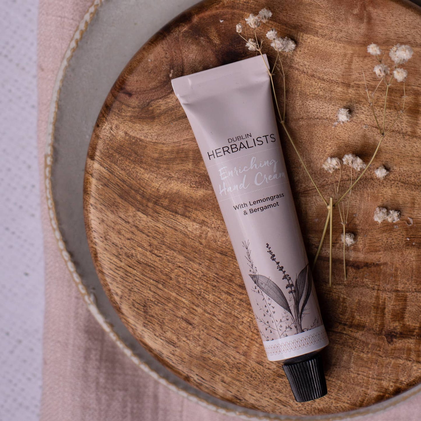 Vegan Enriching Hand Cream- Lemongrass & Bergamot