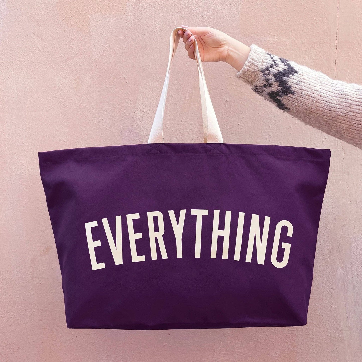 Everything - Plum REALLY Big Bag