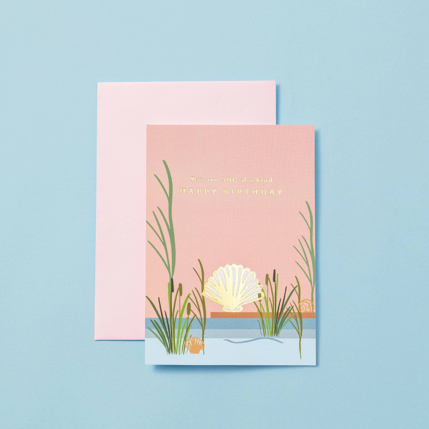 One of a Kind Birthday Card | Sea Shell Card For Her