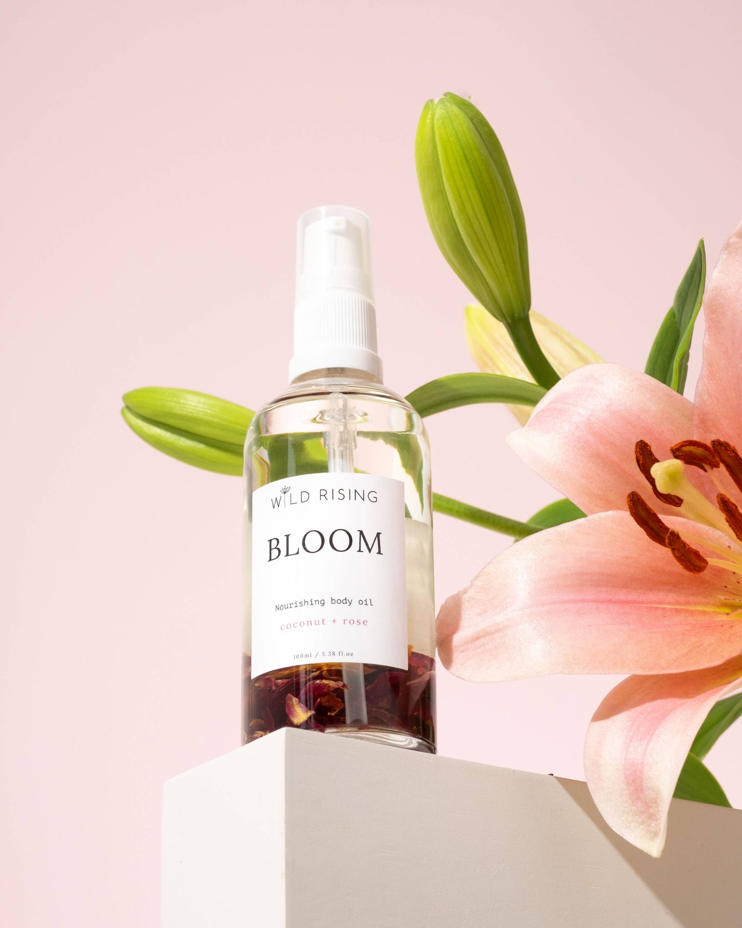 Bloom Coconut & Rose Body Oil Mini