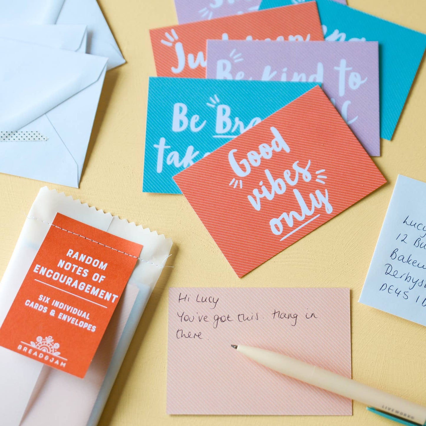 Random Notes of Encouragement Notecard Set