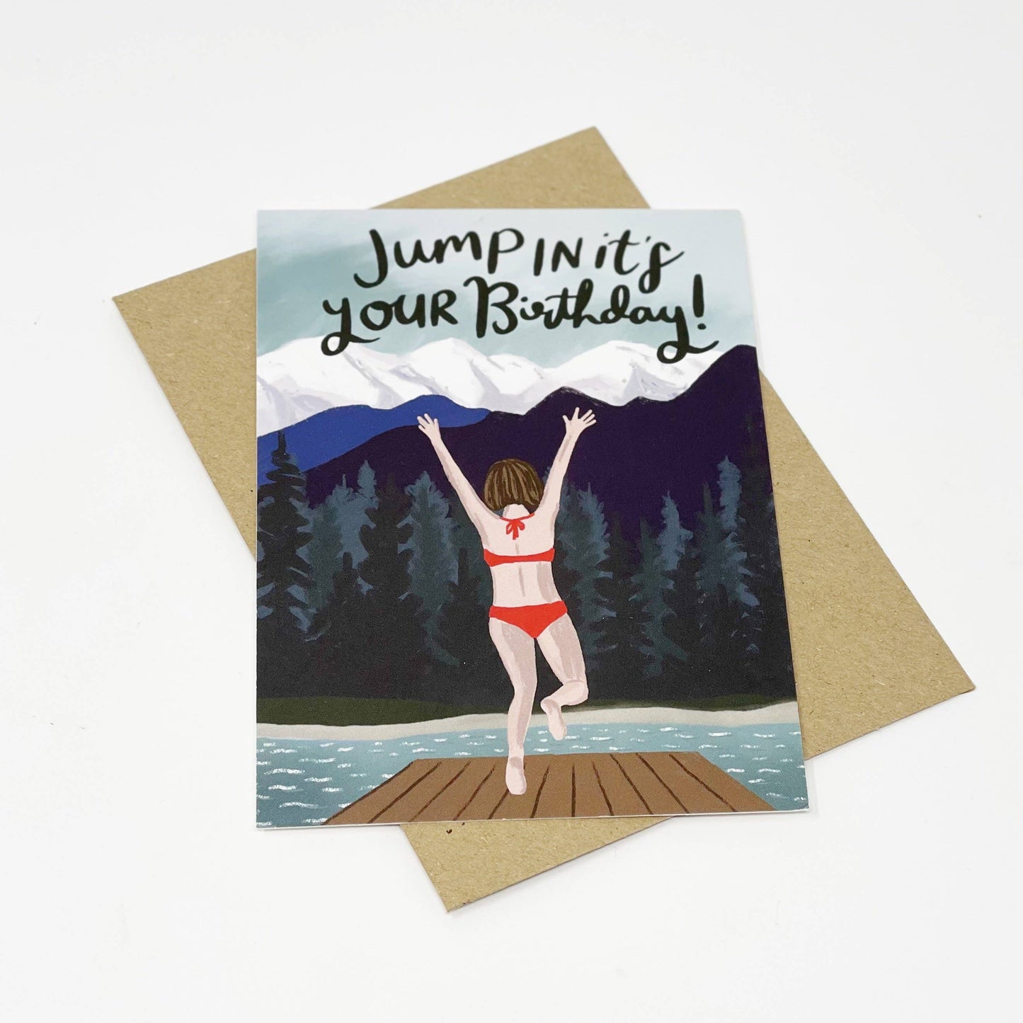 Jump In It's Your Birthday Card