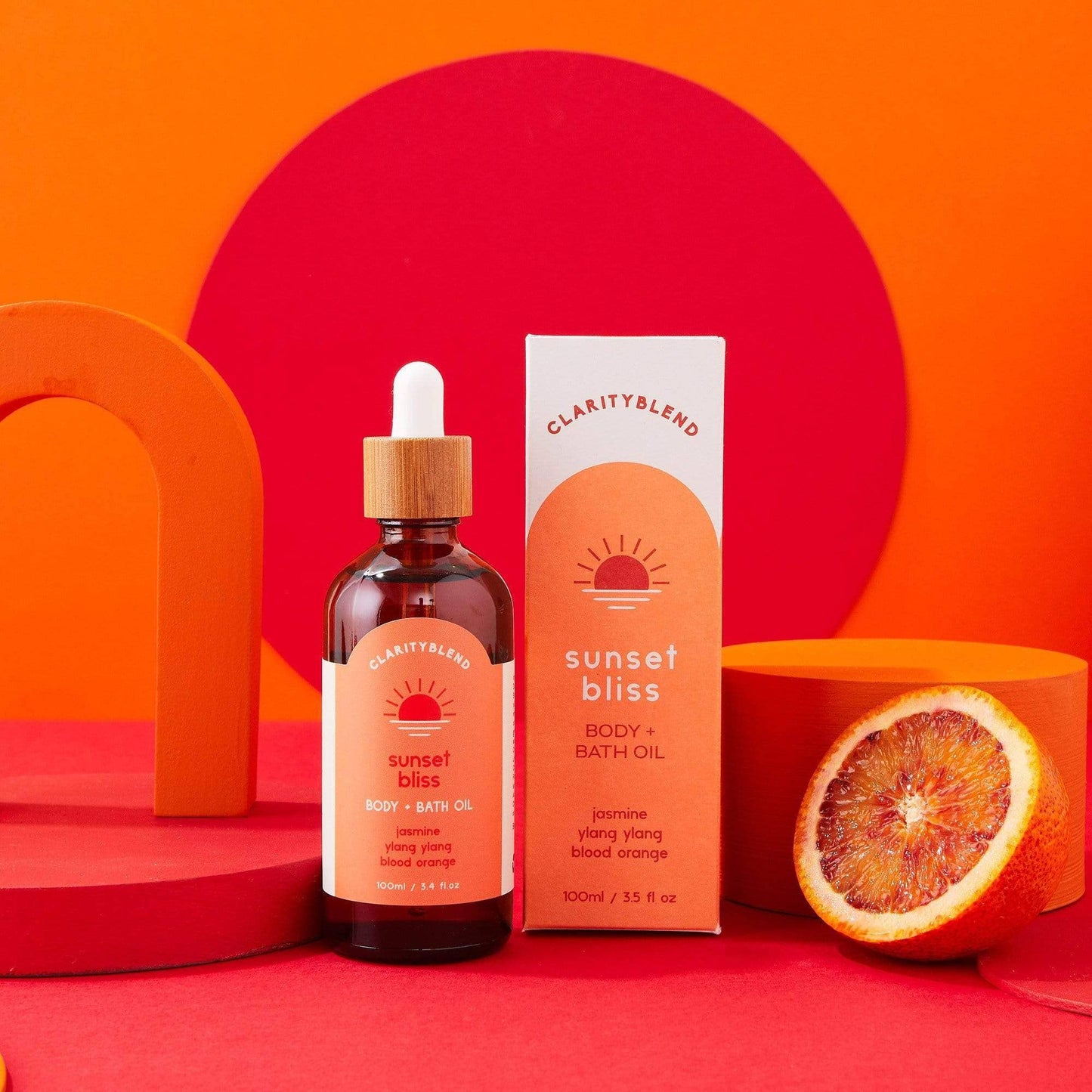 Sunset Bliss Aromatherapy Body & Bath Oil