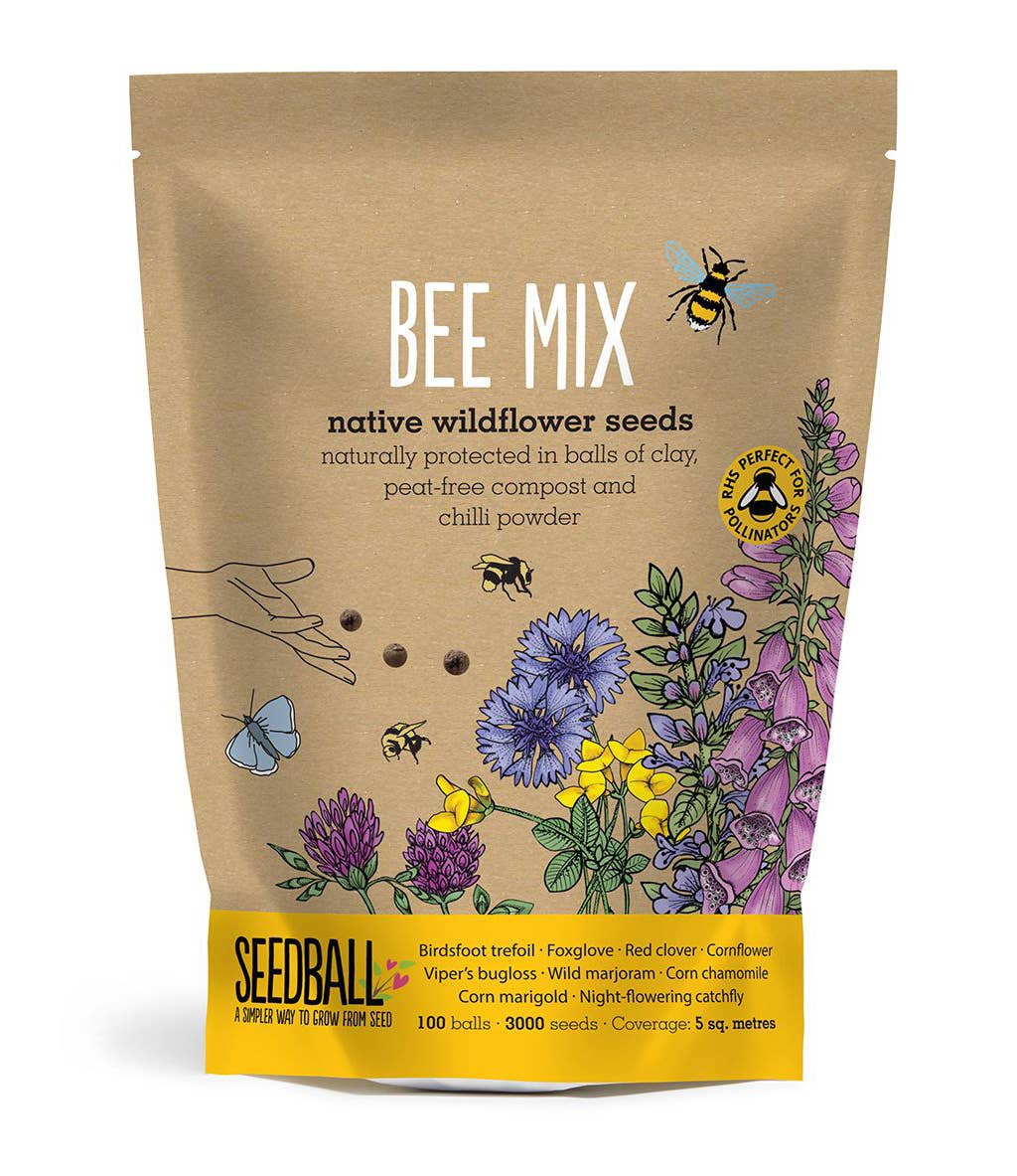 Seedball Wildflower Grab Bags - Bee Mix