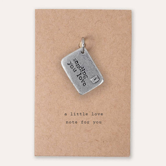 ‘Sending You Love’ Envelope Charm