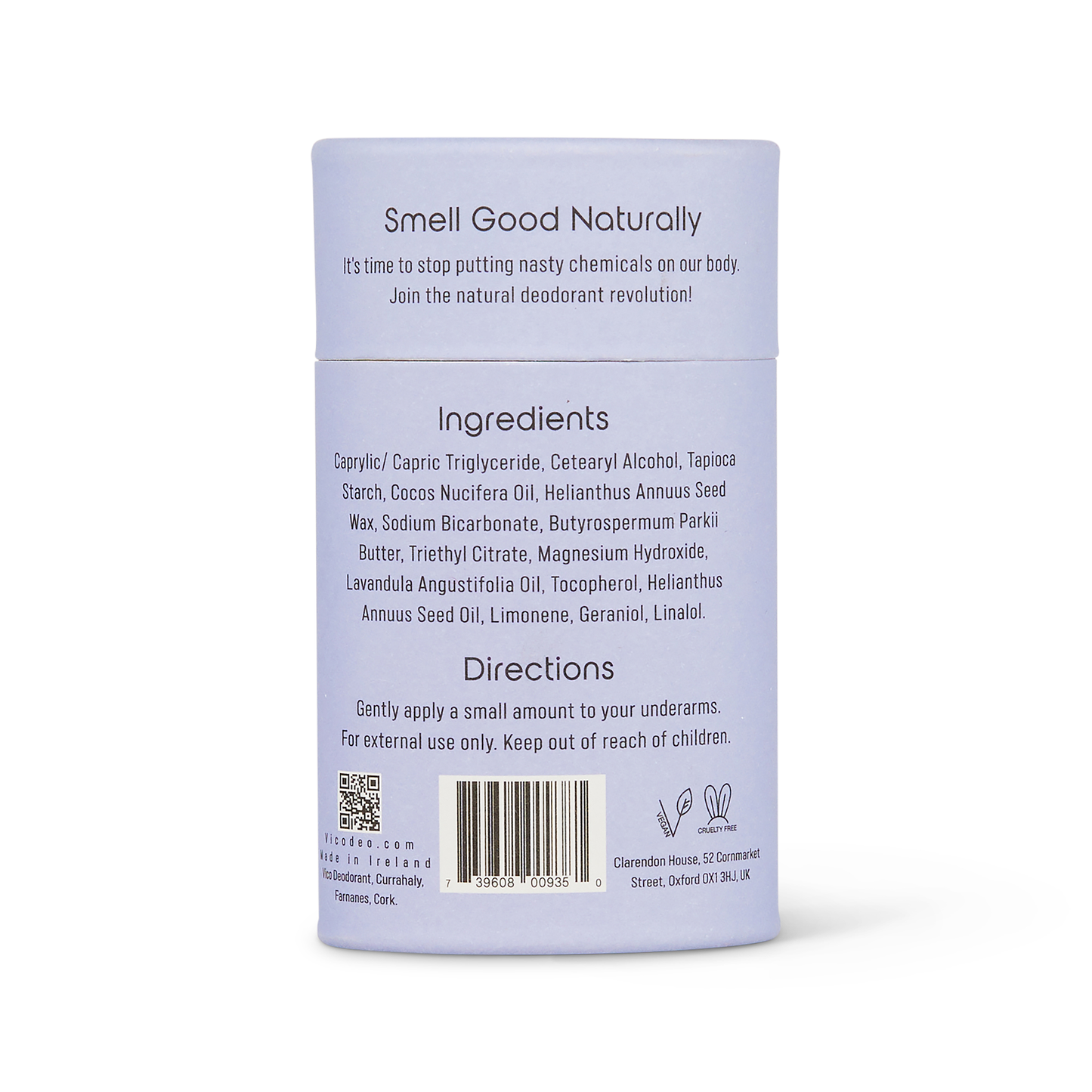 Vico Lavender Natural Deodorant