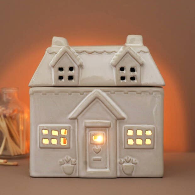 Ceramic House Wax Melt Burner