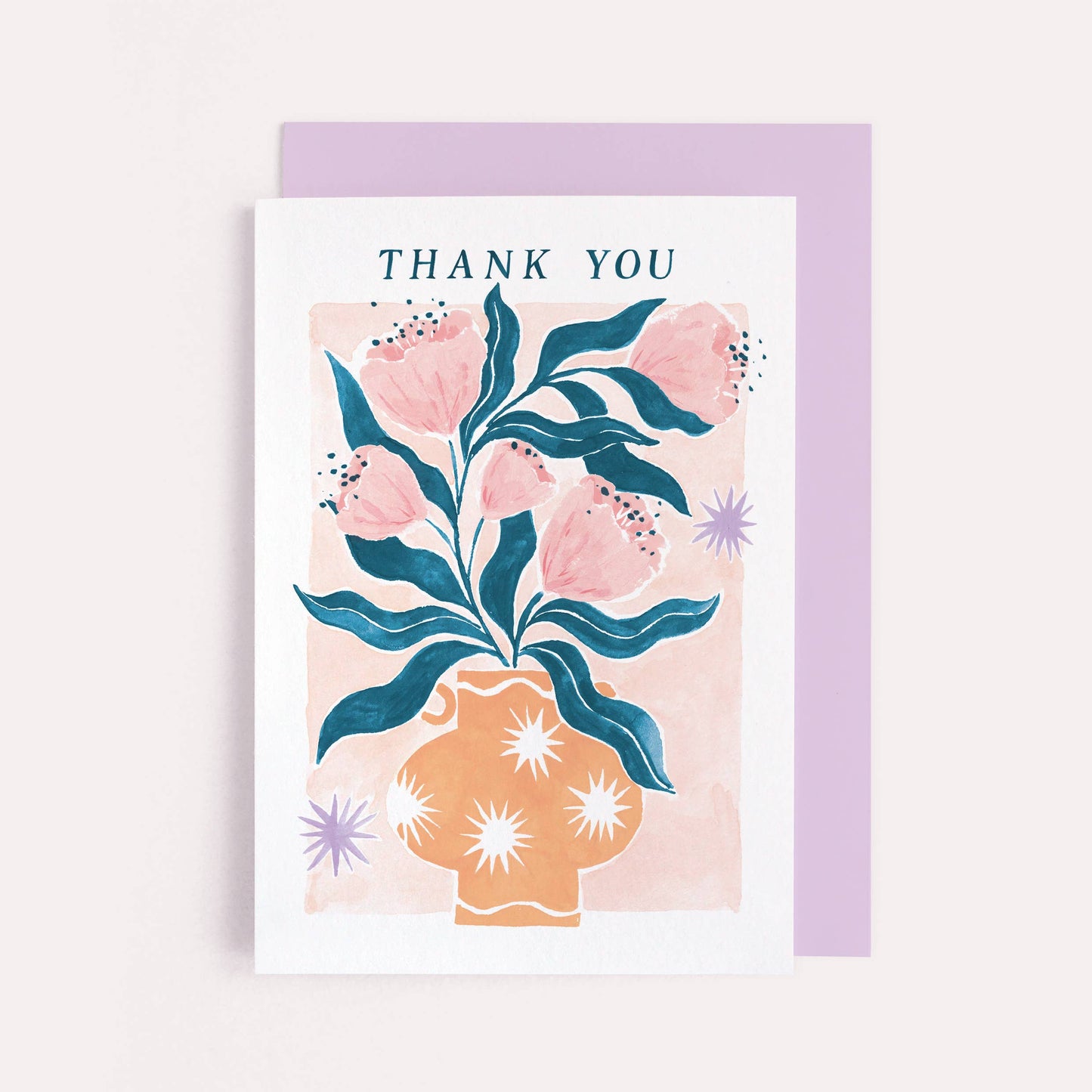 Vase Thank You Cards |  Floral Card | Greeting Cards