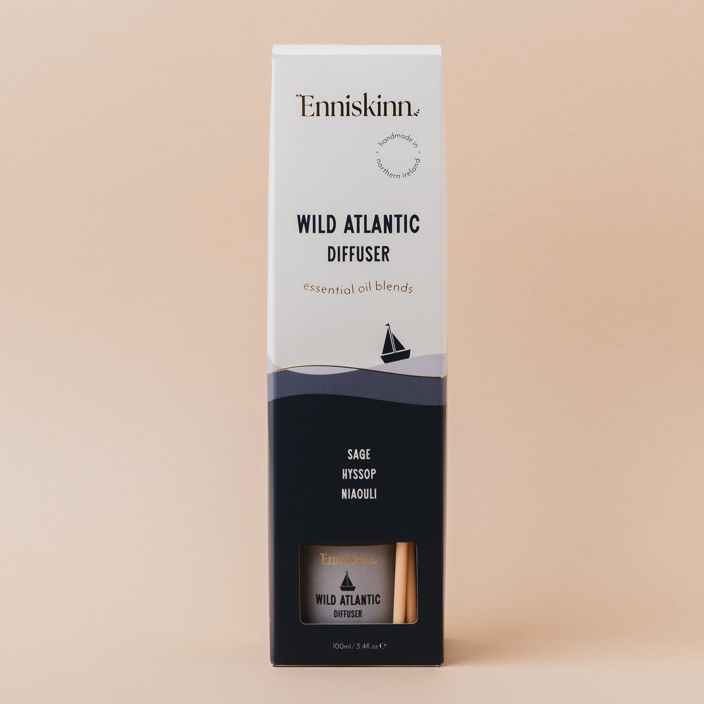 Wild Atlantic - Sage, Hyssop, Niaouli - Reed Diffuser  