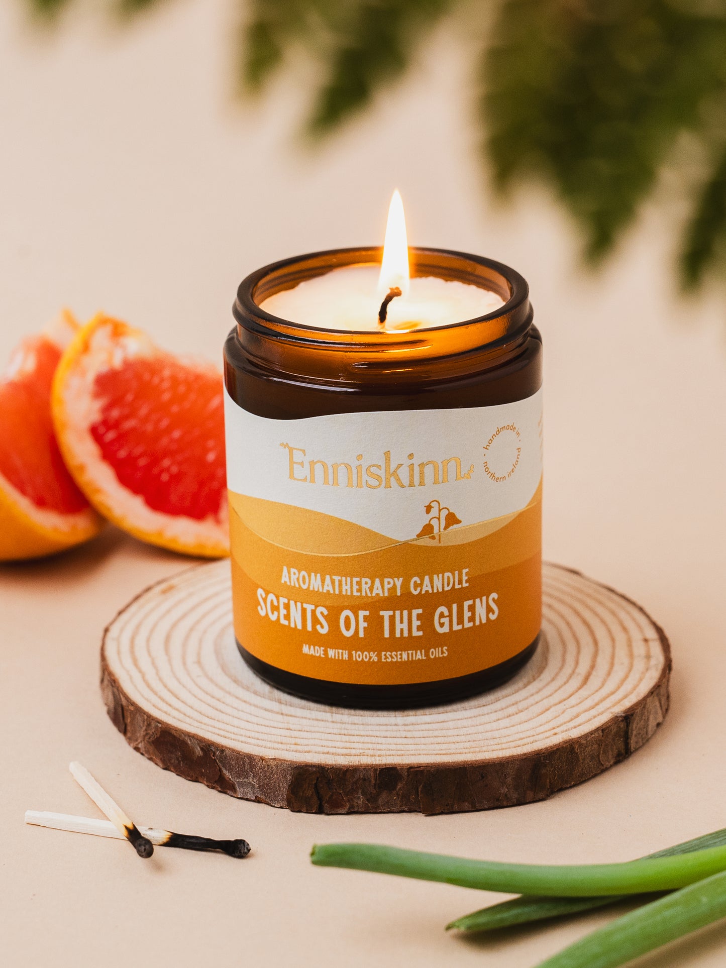 Scents of the Glens Aromatherapy Candle - 100% essential oils