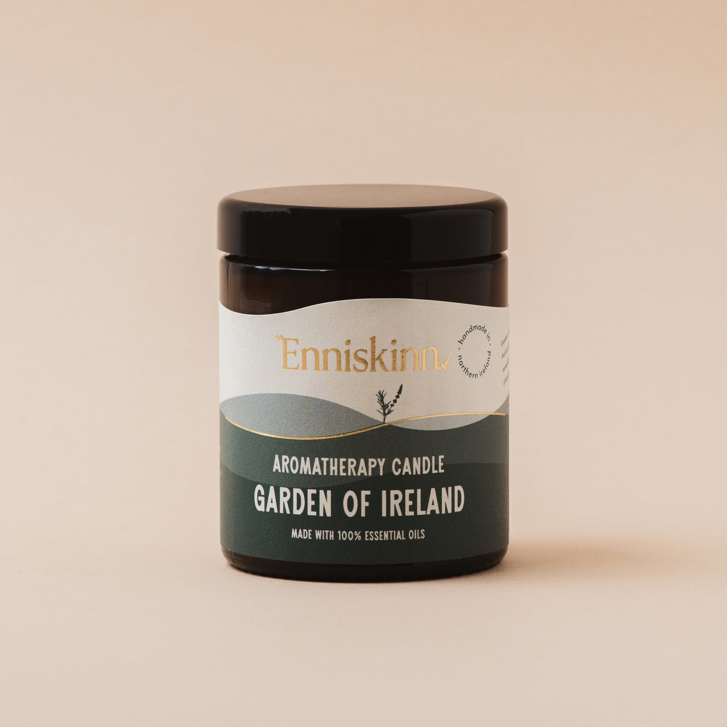 Garden of Ireland Aromatherapy candle - 100% essential oils
