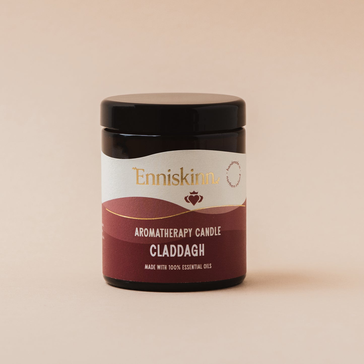 Aromatherapy Candle - 100% essential oils - Claddagh