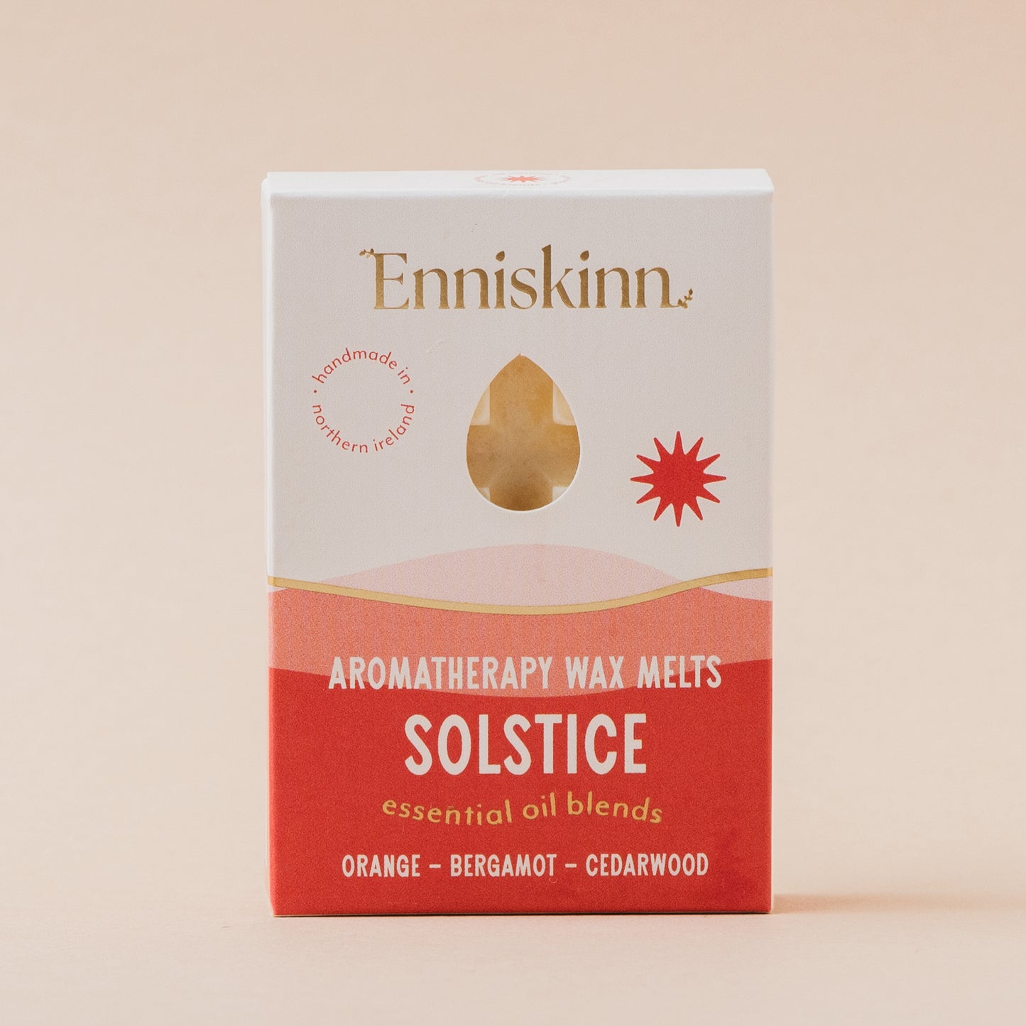 Solstice- Orange Bergamot Cedarwood - All Natural Wax Melt