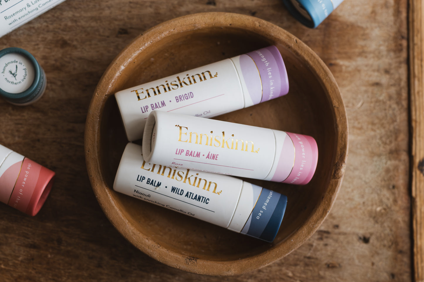 All-Natural Lipbalm - Lavender - Brigid