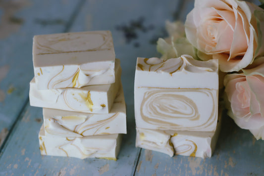 Heavenly Coconut milk & Clay Handmade Soap