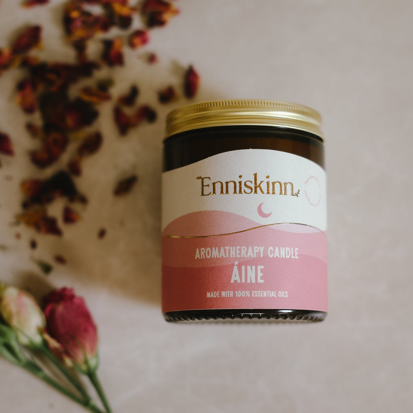 Aine Aromatheraphy Candle - 100% Essential Oils