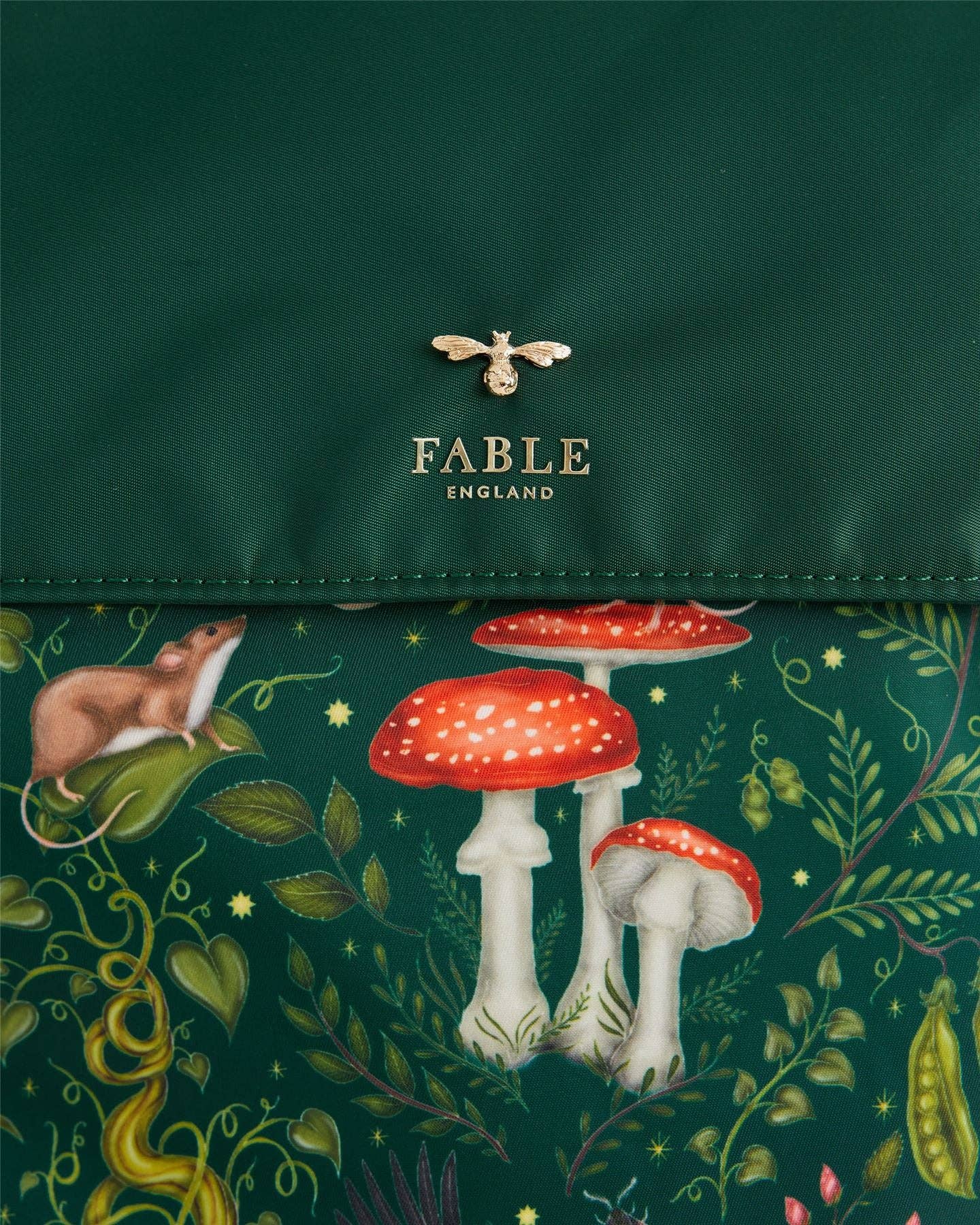 Fable England Into the Woods Green Backpack