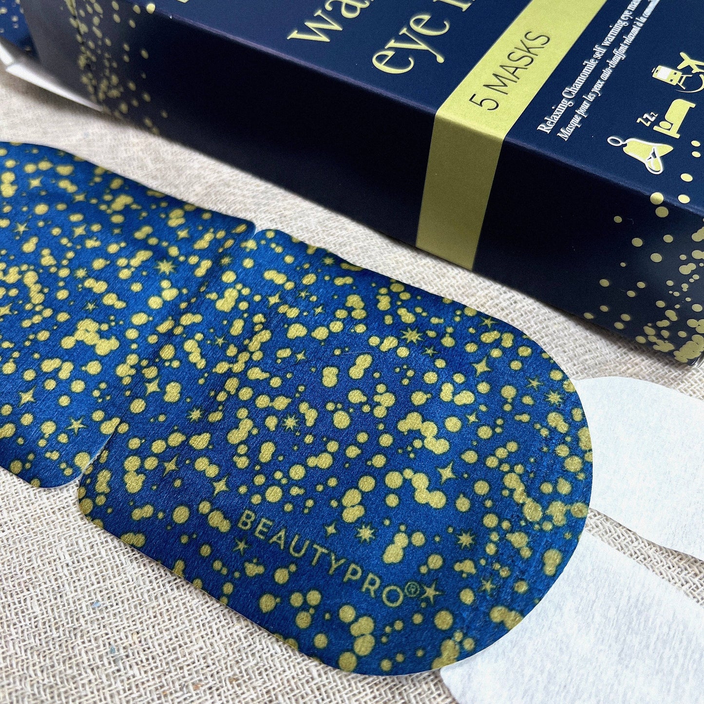 WARMING Eye Mask - Self Heating, Vegan, Great for Gifting