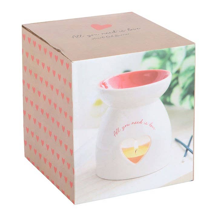 All You Need is Love Valentine's Day Heart Oil Burner