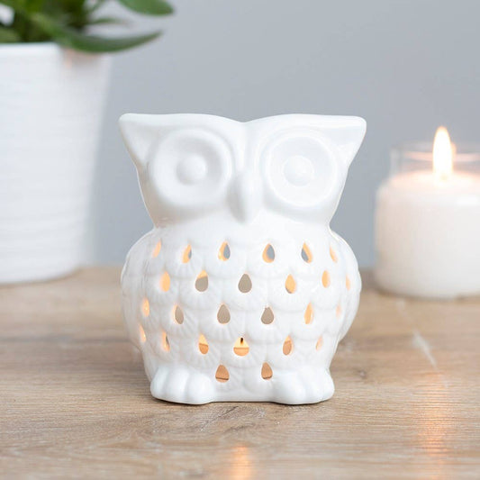 White Owl Oil Burner and Wax Warmer