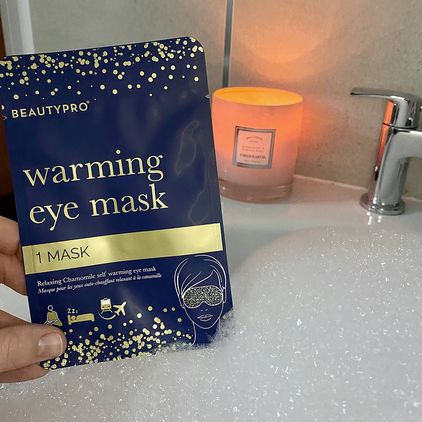 WARMING Eye Mask - Self Heating, Vegan, Great for Gifting