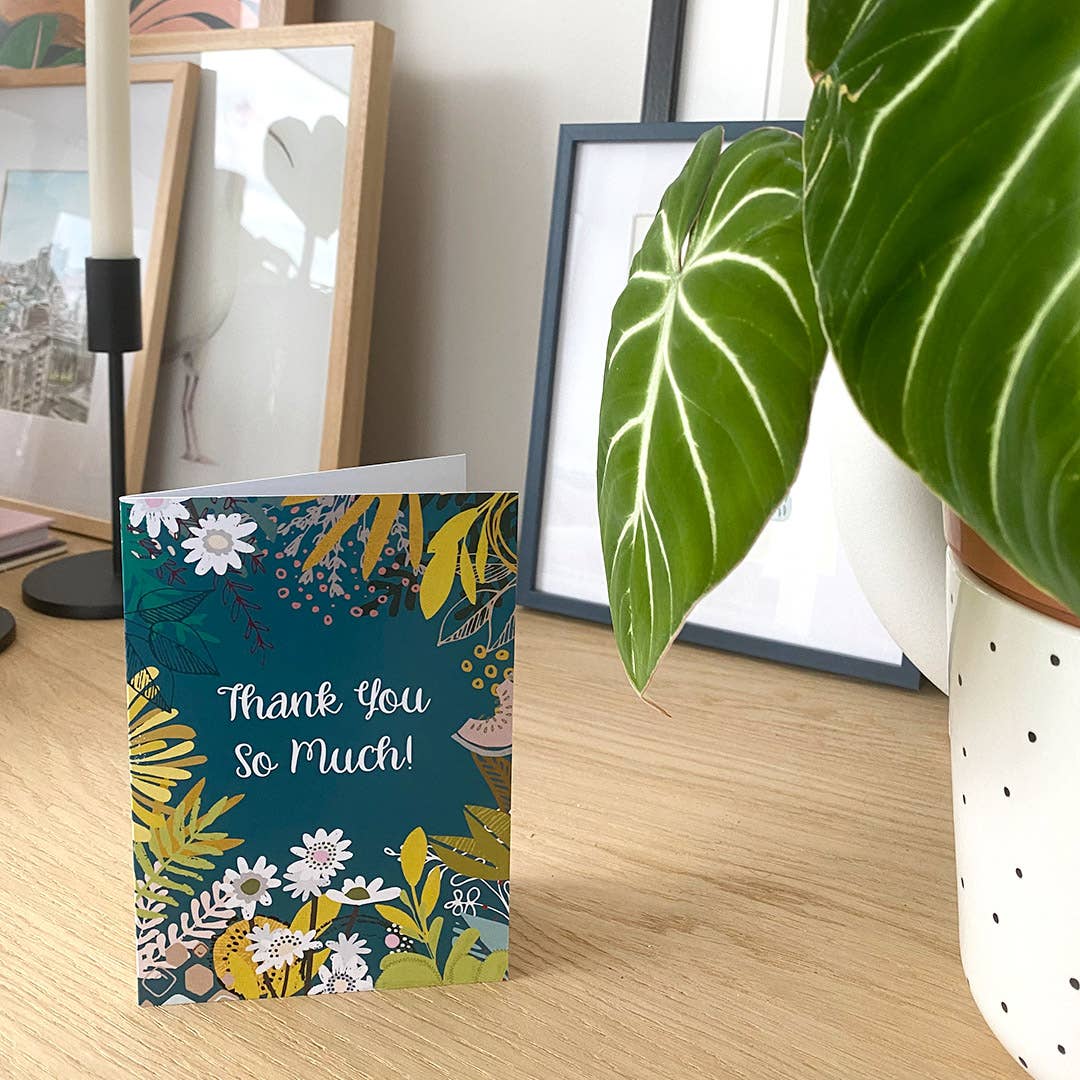 Thank You Card - Flowers