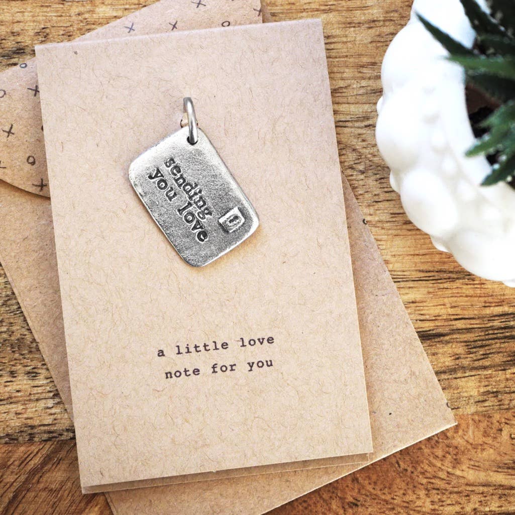 ‘Sending You Love’ Envelope Charm