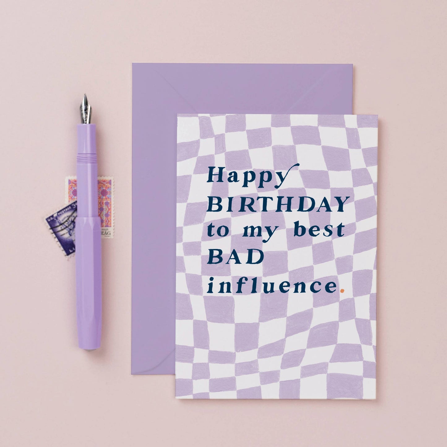 Bad Influence Birthday Card | Funny Birthday Cards