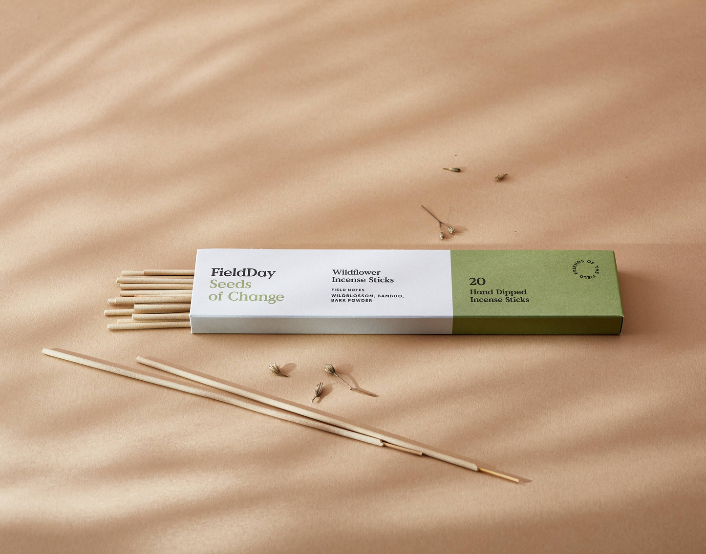 Field Day Wildflower Natural Bamboo Incense Sticks