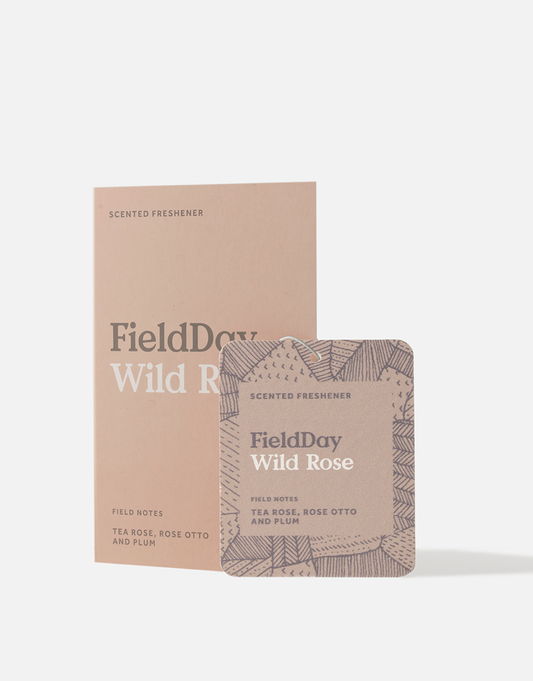 Field Day Wild Rose Scented Car and Room Freshener