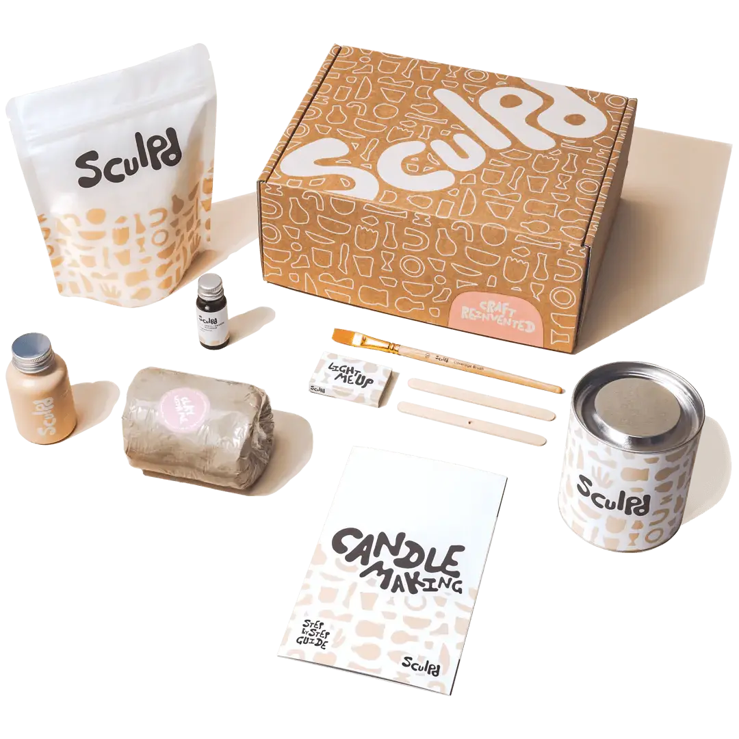 Sculpd DIY Home Candle Making Kit