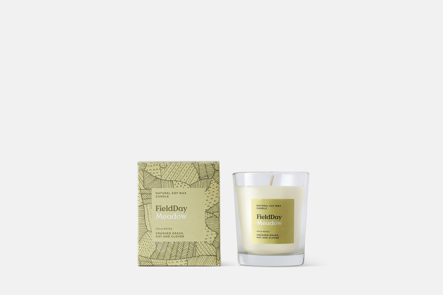 Field Day Meadow Large Vegetable Soy Wax Candle