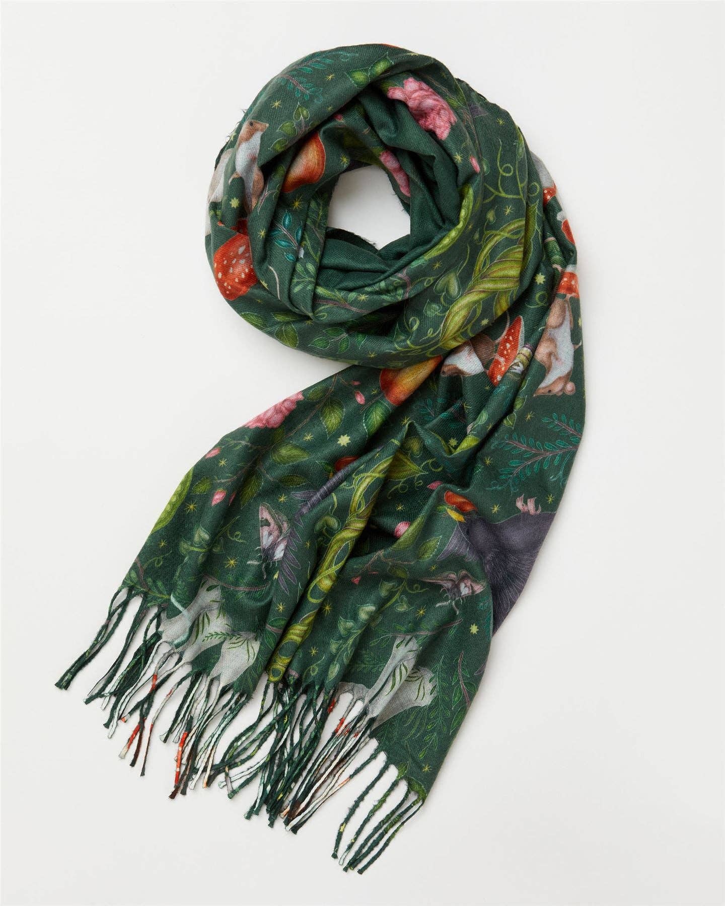 Fable England where to buy. Enniskillen Shopping Centre. Catherine Rowe's Into The Woods Scarf